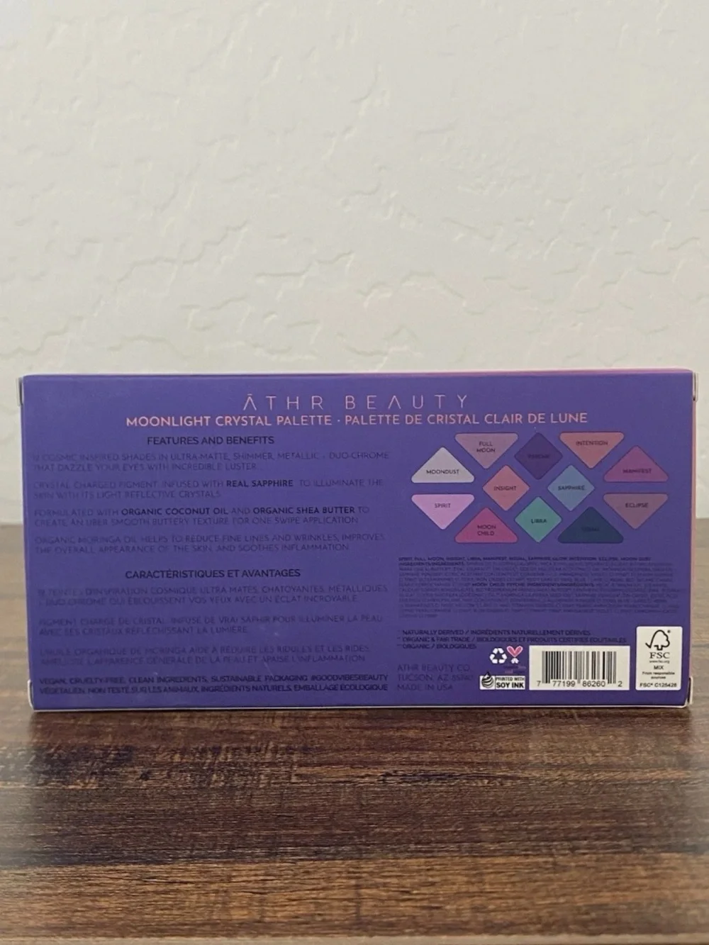 ATHR BEAUTY Moonlight Crystal Palette NIB